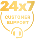 24x7 customer support